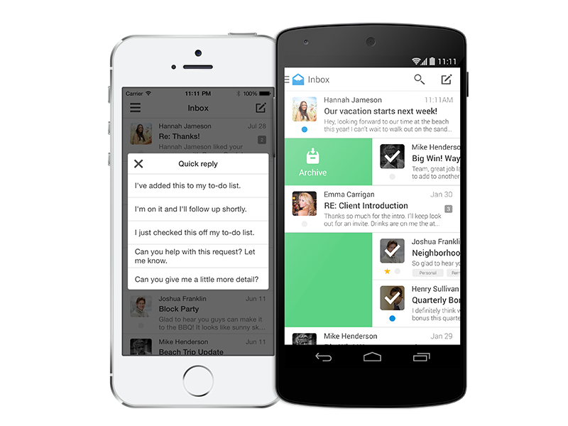 Универсальный почтовый клиент Boxer добрался до Android