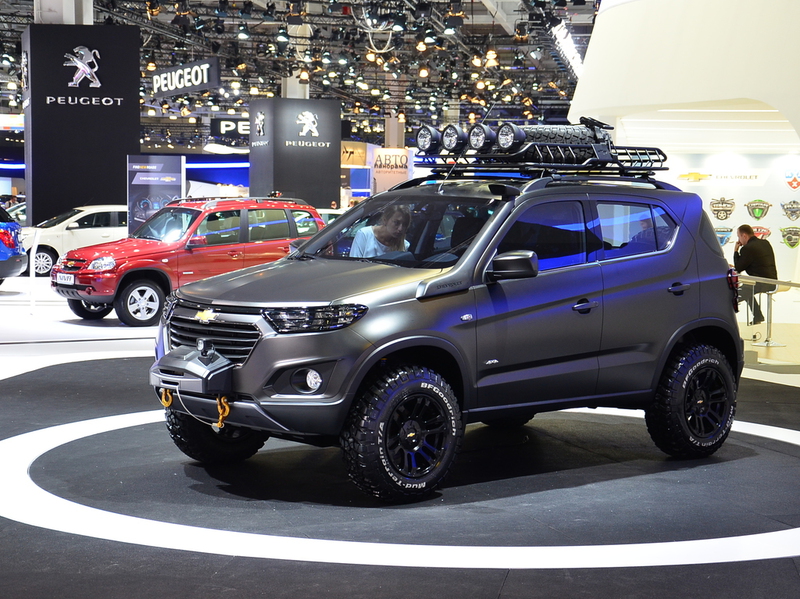 Прототип нового поколения Chevrolet Niva показали в Москве