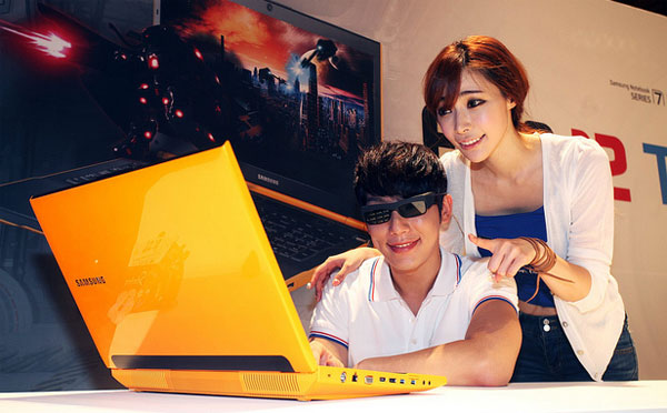 Series 7 Gamer Yellow: мощный игровой ноутбук Samsung