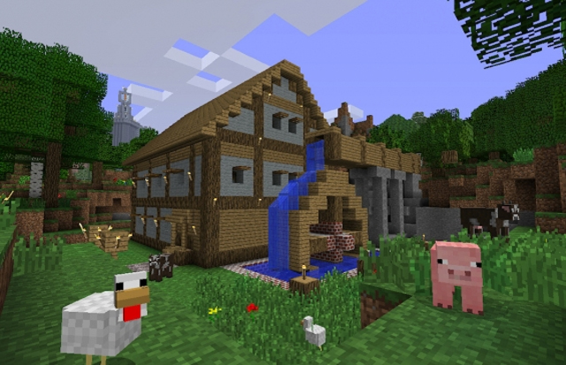 Шведские школьники учатся с помощью Minecraft