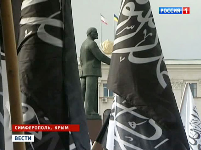 Форум исламистов в Крыму сорвали театралы