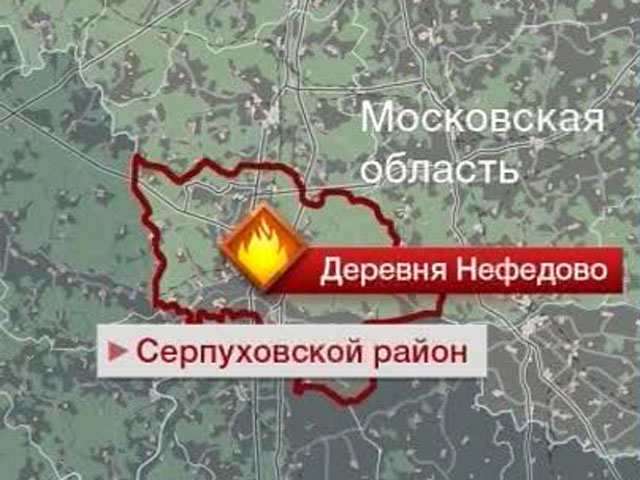 Пожар в Подмосковье мог возникнуть из-за неисправной проводки
