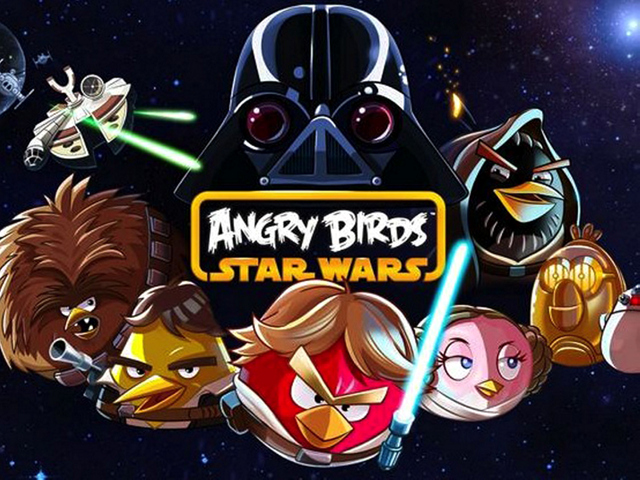 Angry Birds вылетают в галактику "Звездных войн"