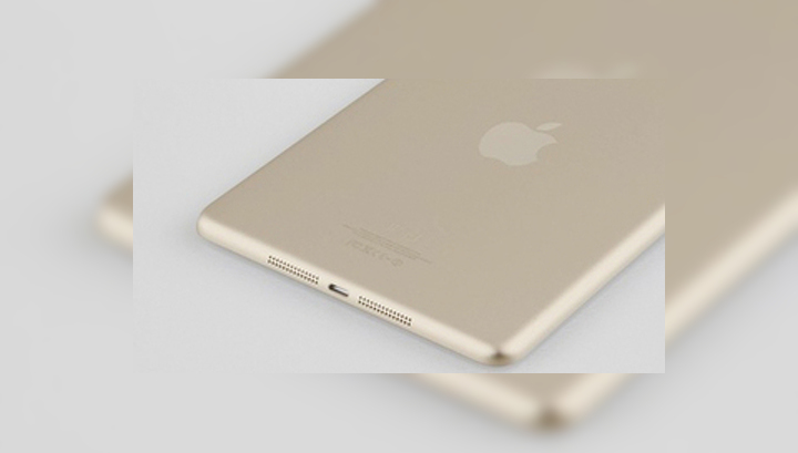 iPad mini 2: "золотой" корпус и сканер отпечатков