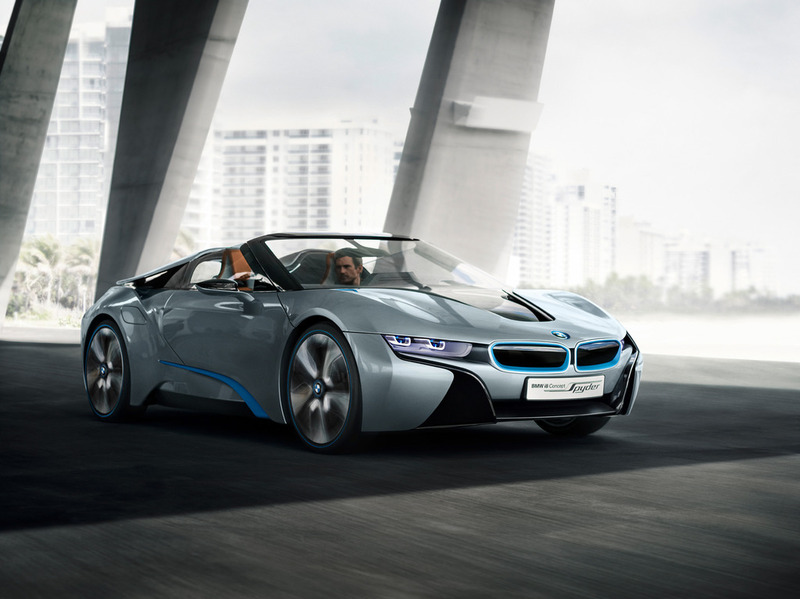 BMW согласилась запустить открытый i8 Spyder в производство