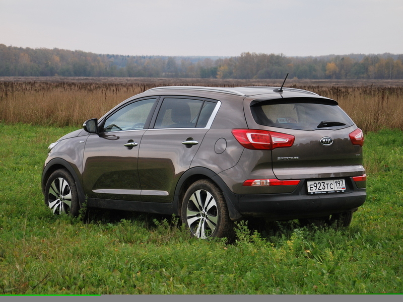 Kia Sportage: часть 1 (1120 км)