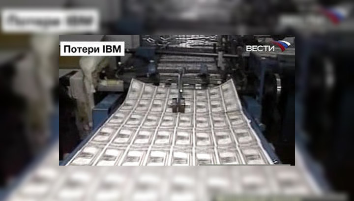 Выручка IBM снизилась на 11%