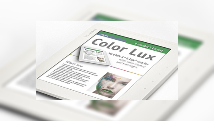 Color Lux: первая цветная "читалка" на электронных чернилах