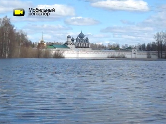 Паводок в Тихвине. Видео очевидца