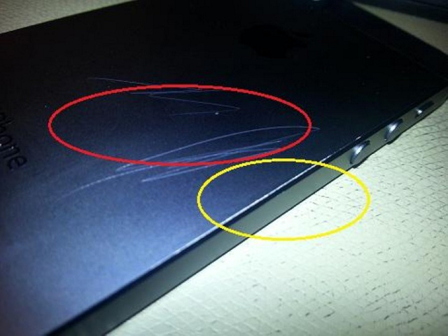 В Apple назвали царапины на iPhone 5 нормой