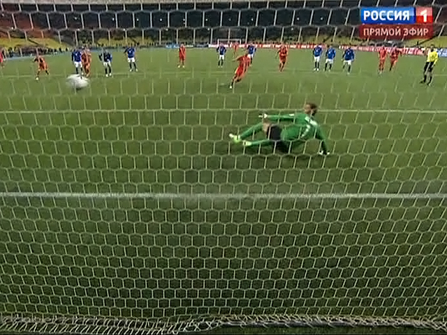 Россия-Азербайджан: Широков реализовал пенальти – 1:0