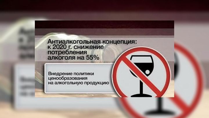 Путин утвердил антиалкогольную концепцию