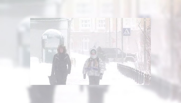 Чукотку парализовал снежный циклон