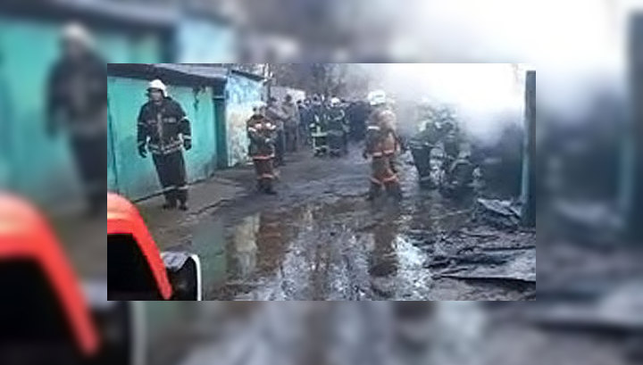 На юго-востоке Москвы вновь горят гаражи