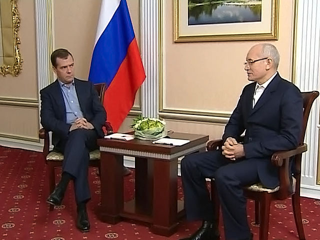 Дмитрий Медведев встретился с главой Башкирии