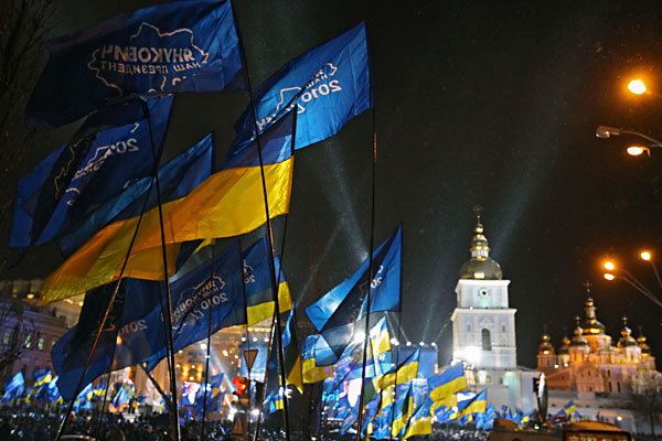 На Украине наступил день тишины