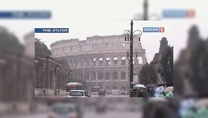Центральную Италию немного потрясло