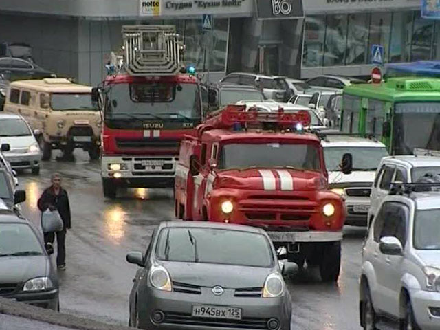 Во Владивостоке загорелся телецентр