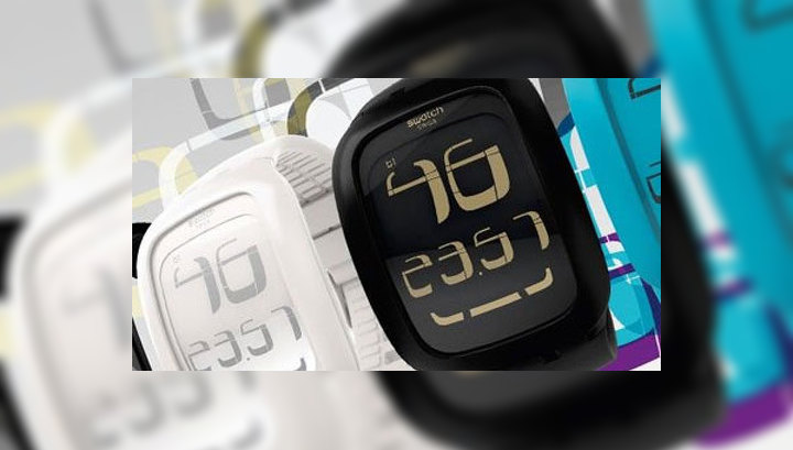 Swatch выпустит часы с тачскрином