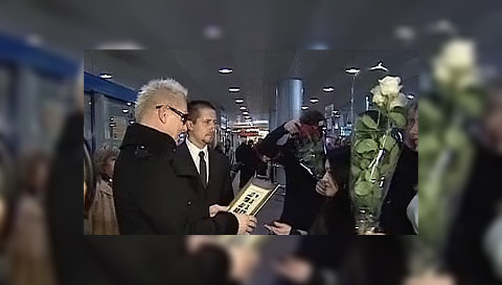 Рок-группа Scorpions прилетела в Москву