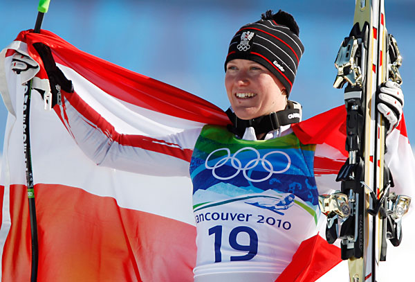 Австрийка Фишбахер - олимпийская чемпионка в супергиганте