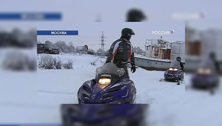 В Подмосковье задержаны угонщики снегоходов