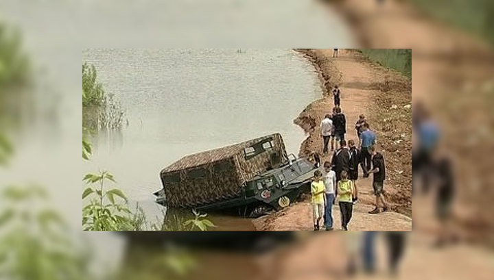 В Красноярске ищут угонщиков бронетранспортера