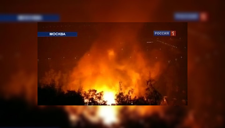 "Город мастеров" в Филях горел второй раз за месяц