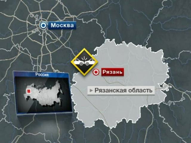 ДТП под Рязанью: 5 погибших