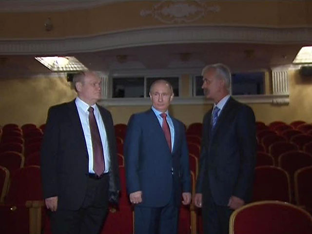Путин посетовал на посещаемость театров