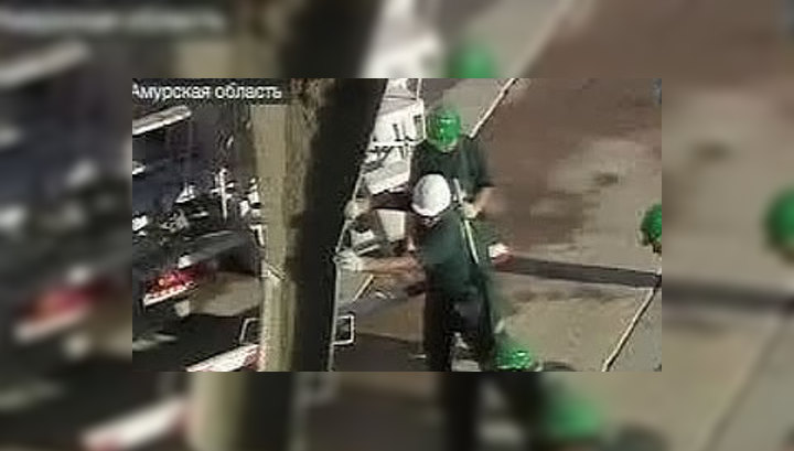 Путин принял участие в заливке бетона в основание плотины Нижне-Бурейской ГЭС