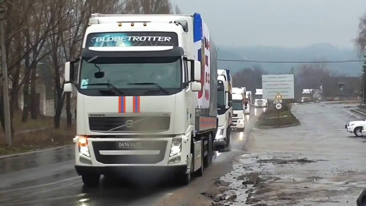 Власти начнут подсчет въезжающих в Россию грузовиков