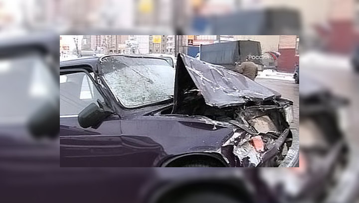 Авария на Северянинском мосту: восемь пострадавших