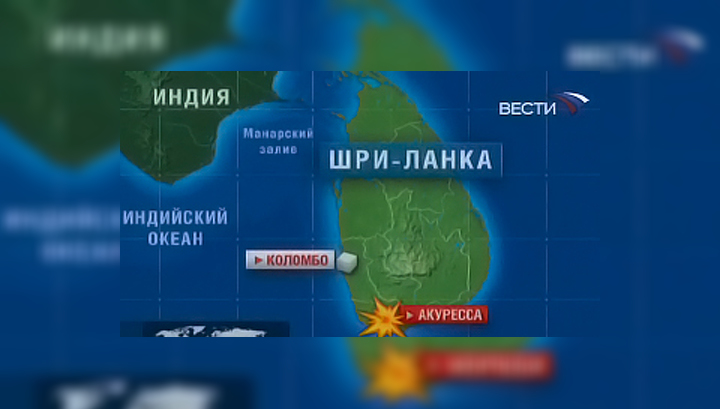 Зону боевых действий покинули 80 тысяч мирных жителей Шри-Ланки
