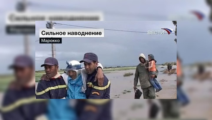 В Марокко жертвами стихии стали не менее 25 человек