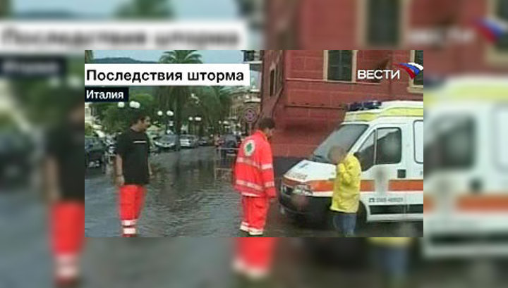 Шторм нанес серьезный ущерб северу Италии