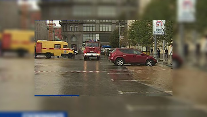 К аварии в центре Москвы мог привести ремонт Большого театра
