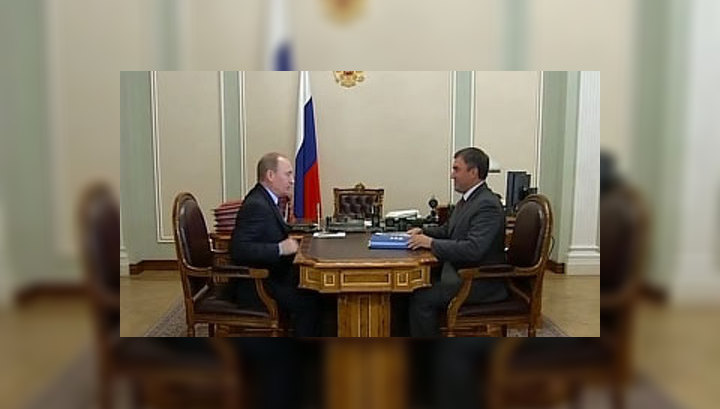 Володин доложил Путину о работе общественных приемных