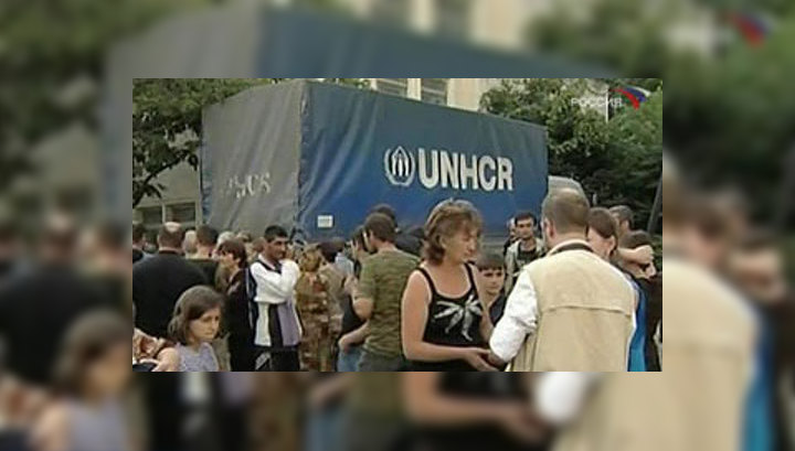 Гори покинула часть населения