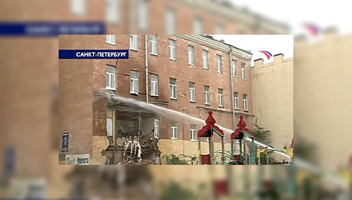В Санкт-Петербурге рухнула стена офисного здания