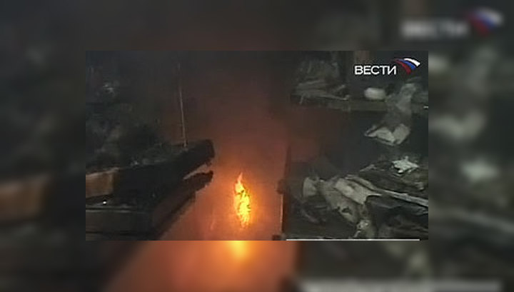 При пожаре на грузинской ярмарке погиб человек