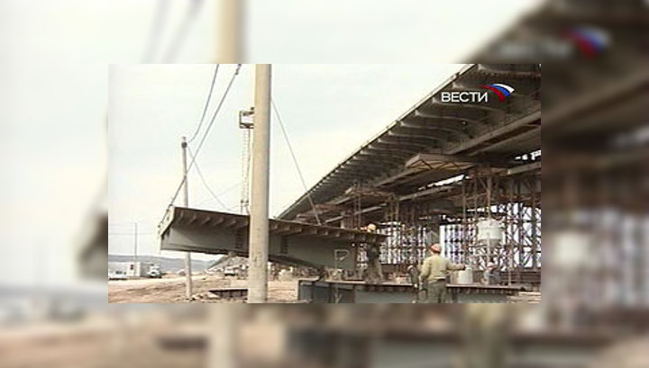 В Ульяновске мост-гигант соединил берега Волги