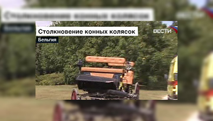 Столкновение конных колясок омрачило "золотую свадьбу" бельгийской королевской четы