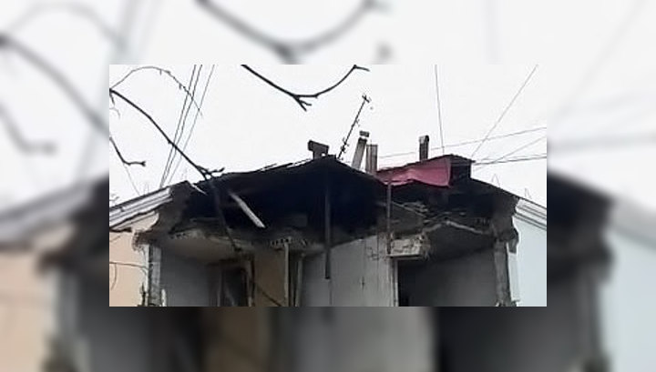 Обрушение дома в Якутске: видео очевидца
