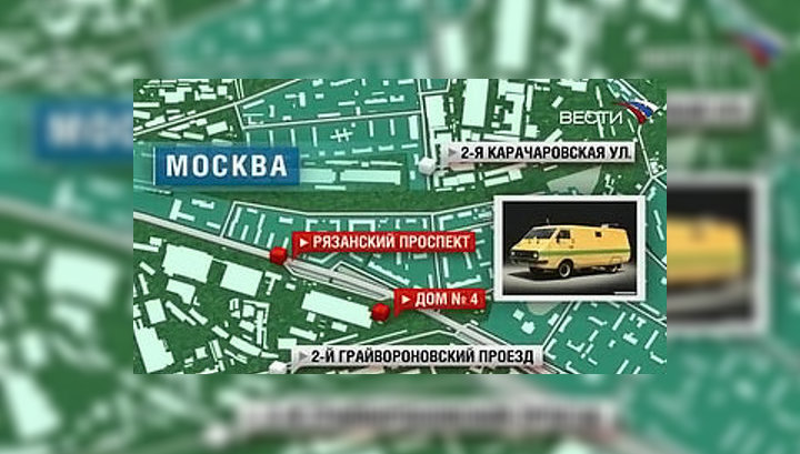 В Москве обнаружен похищенный инкассаторский броневик