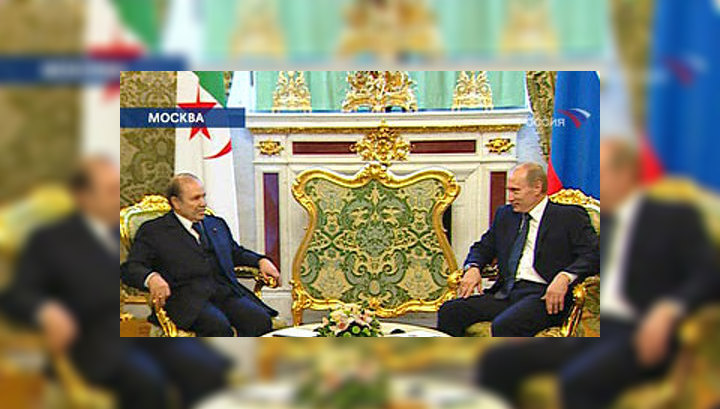 Путин призвал Алжир к обсуждению с Россией энергетической проблематики