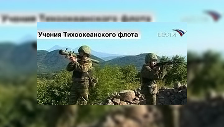 Военно-морские маневры на Камчатке