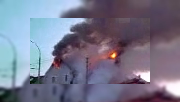 Пожар убил целую семью: видео очевидца