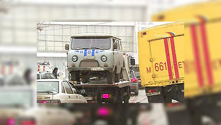 Движение на Алтуфьевском шоссе затруднено из-за пожара