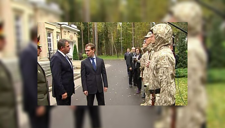 Медведеву понравился новый камуфляж